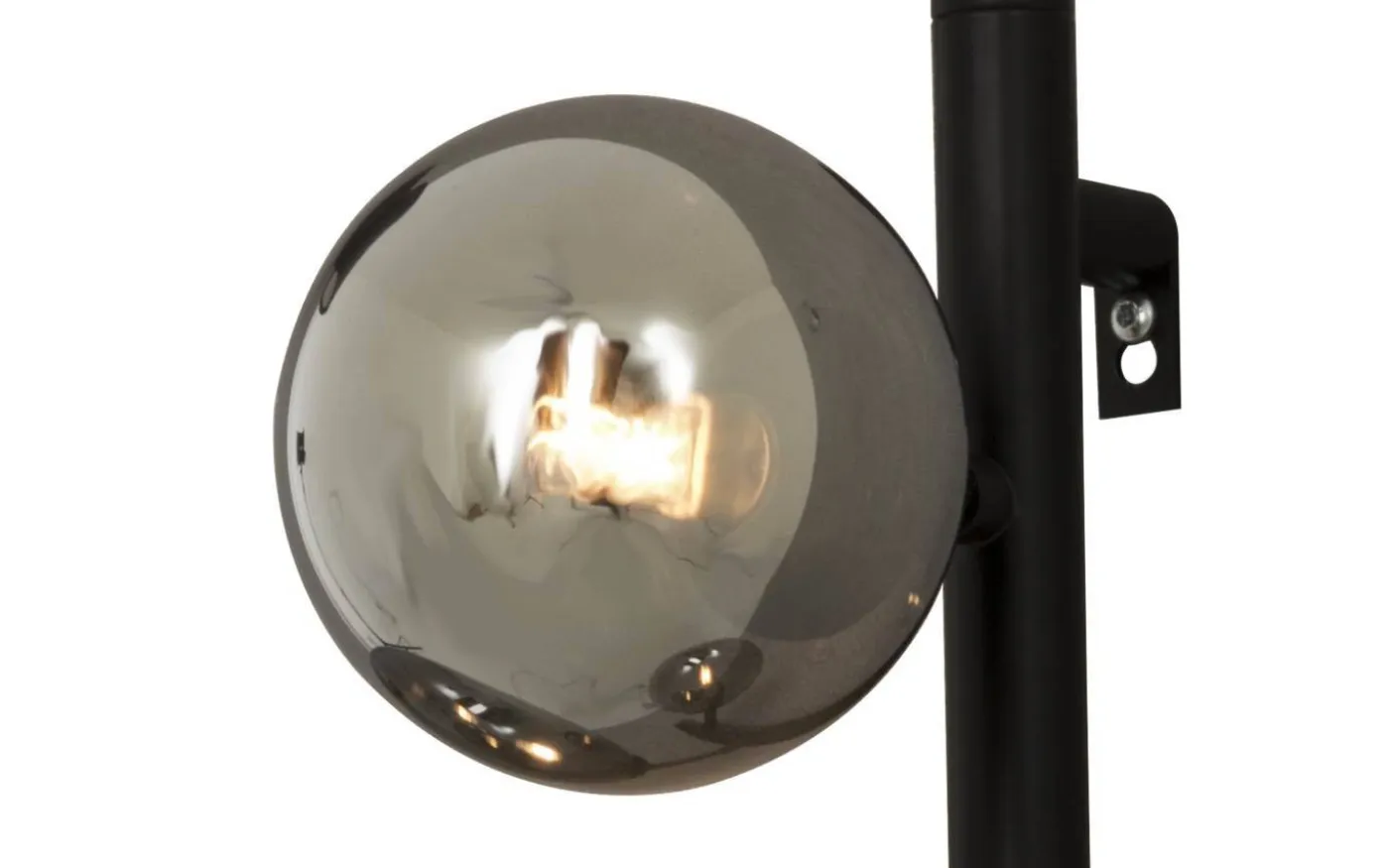 Molekyl Vägglampa Svart/Rök