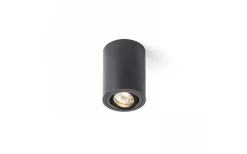 Moma Takspotlight 8,5cm Svart