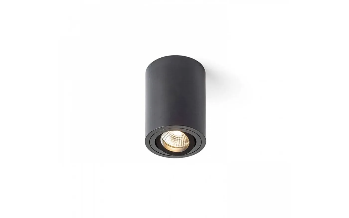 Moma Takspotlight 8,5cm Svart
