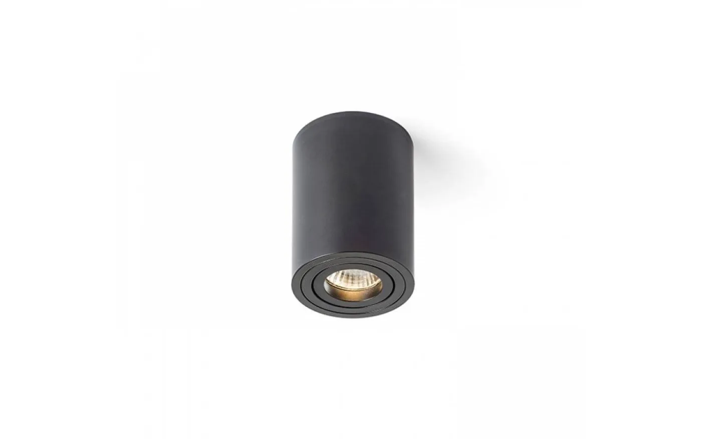 Moma Takspotlight 8,5cm Svart