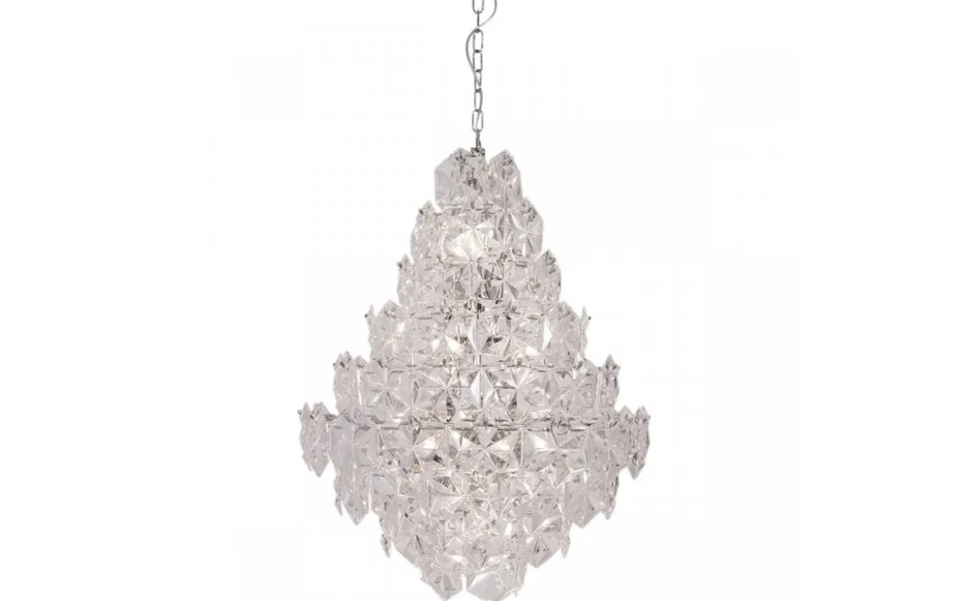 Monarque Grande Taklampa 58cm Klar