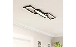Monirote Plafond 78cm LED 3000-6500 37W med Fjärrkontroll Svart