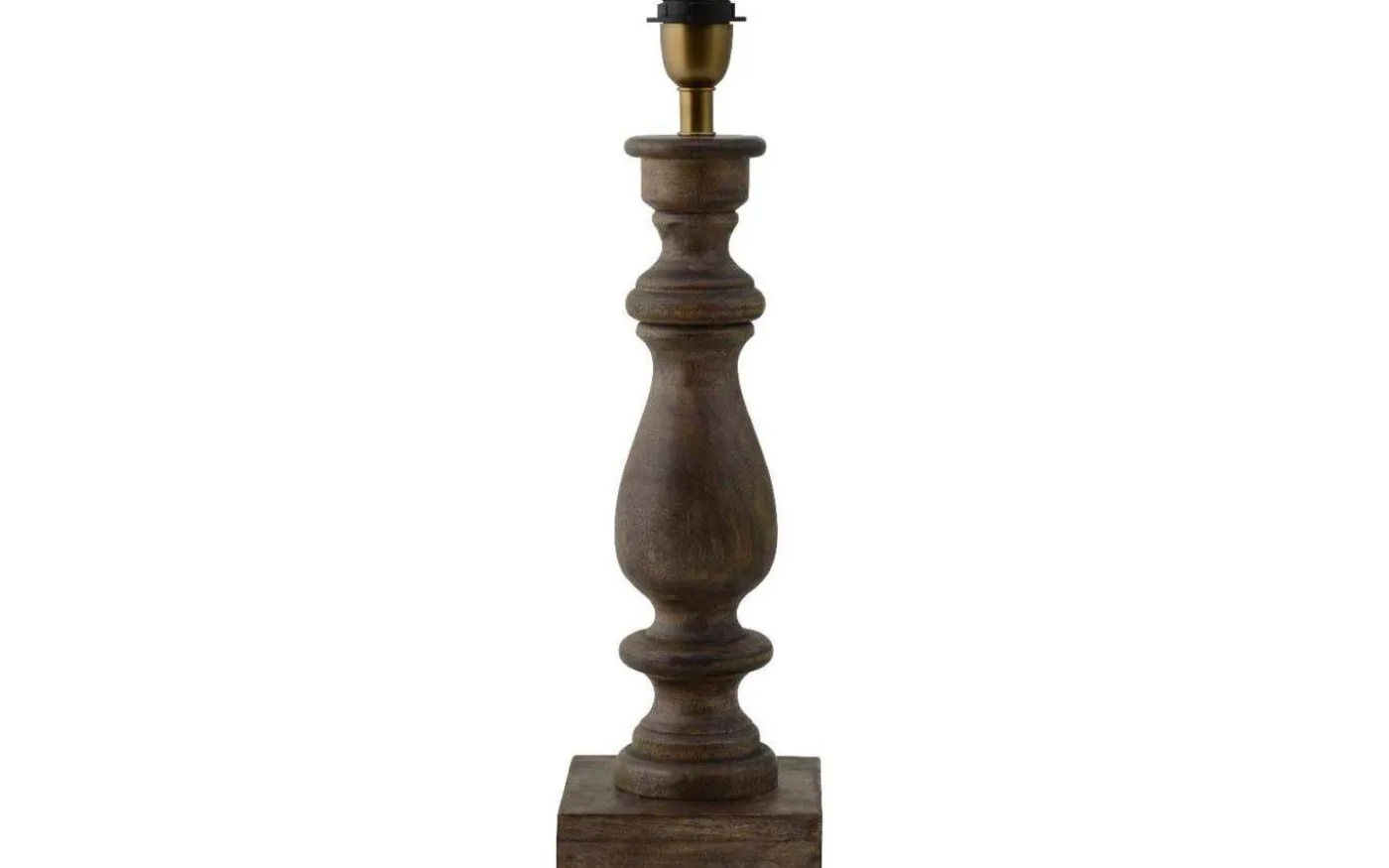 Montecristo Lampfot 51cm Aged Wood