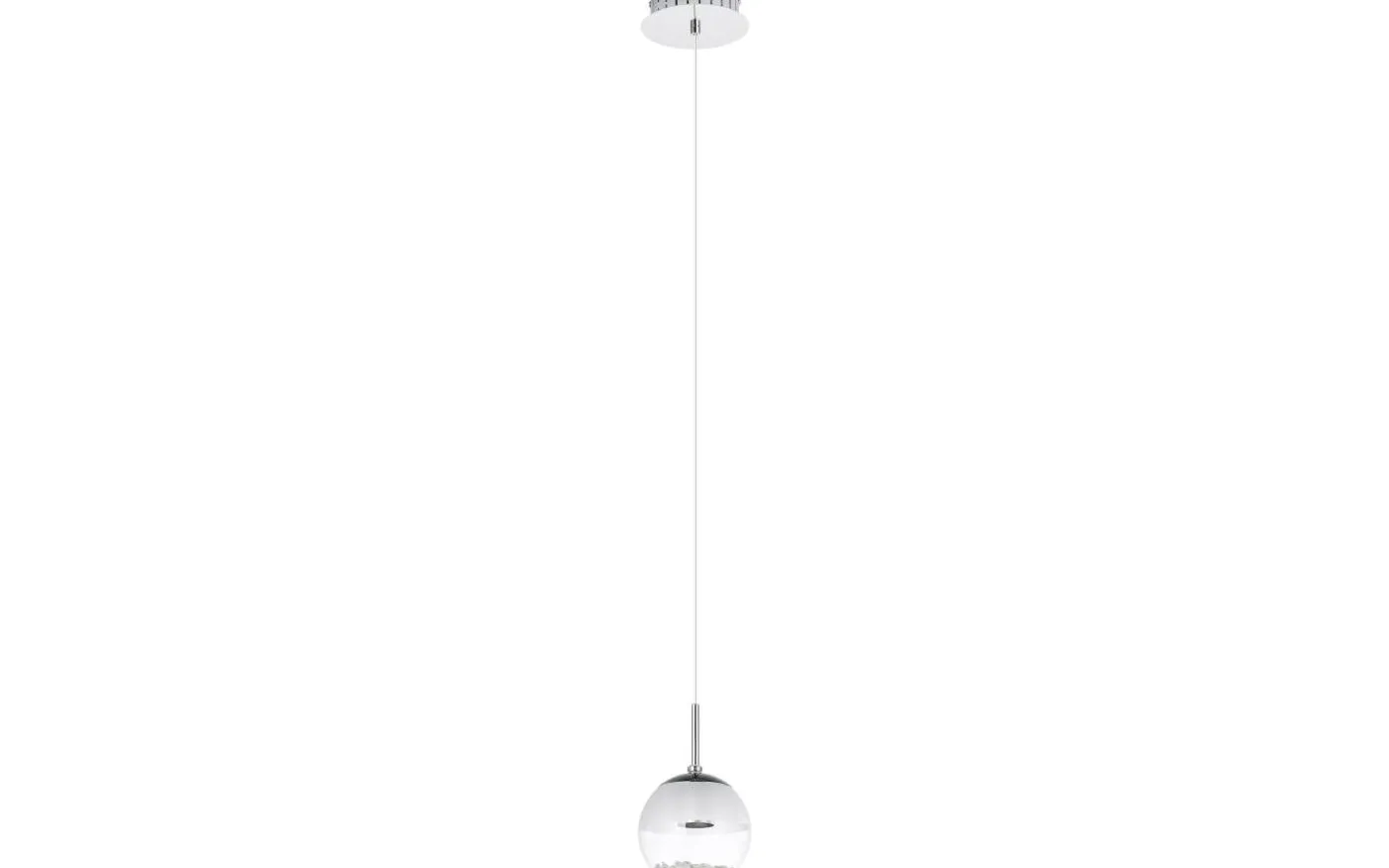 Montefio Fönsterlampa 14cm LED 3000K 5W Krom