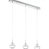 Montefio Taklampa 87cm LED 3000K 3x5W Krom