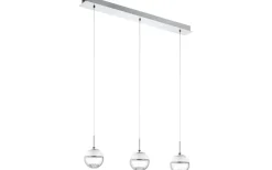 Montefio Taklampa 87cm LED 3000K 3x5W Krom