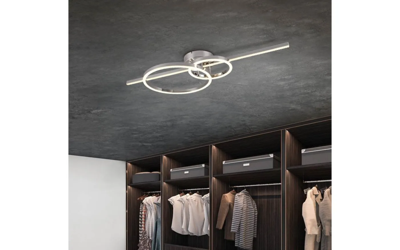 Montilla Plafond LED krom