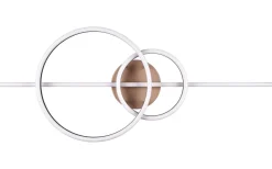 Montilla Plafond LED svart/kaffebrun