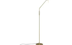 Monza Golvlampa LED i matt mässing