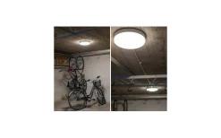 Moon Basic Plafond Sensor 26cm LED 3000K/4000K 11W Vit IP44