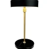 Moonlight Uppladdningsbar Bordslampa 28,5cm LED 3000K 2W Svart/Mässing