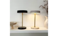 Moonlight Uppladdningsbar Bordslampa 28,5cm LED 3000K 2W Svart/Mässing