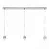More Taklampa 80cm 3L Krom