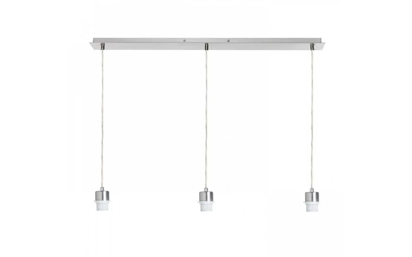 More Taklampa 80cm 3L Krom