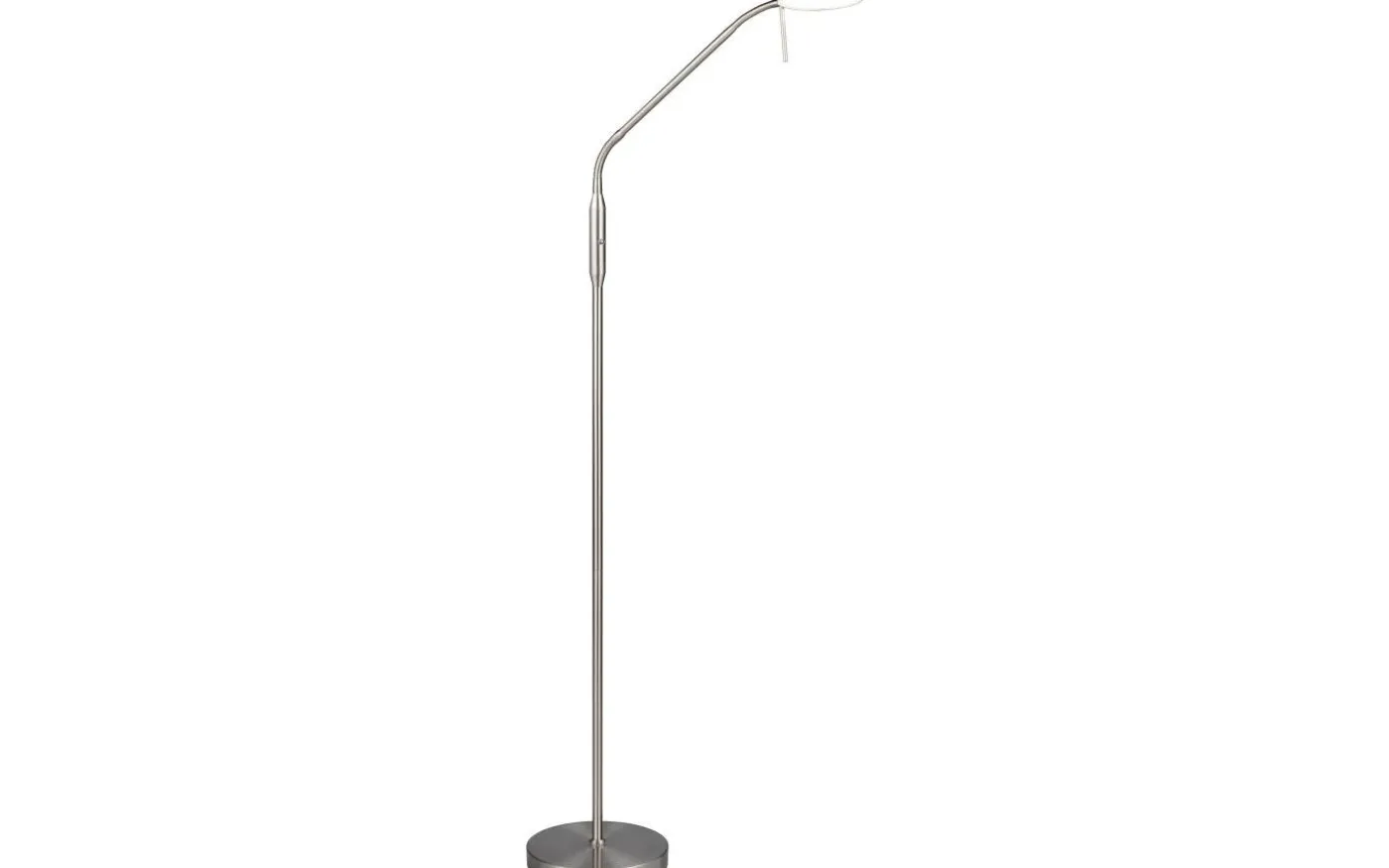 Moreno Golvlampa LED i borstat stål, uppladdningsbar