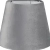 Morris Lampskärm Ø19cm Sammet Grå