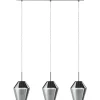 Murmillo Taklampa 77cm Krom/Smoke