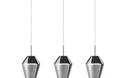 Murmillo Taklampa 77cm Krom/Smoke
