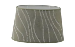 Myra Oval Lampskärm 25cm Olive Ashley Wild