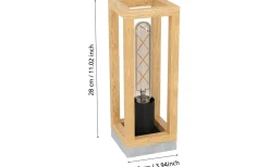 Nafferton Bordslampa 28cm Natur