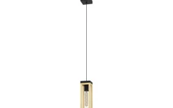 Nafferton Fönsterlampa 10cm Svart/Natur
