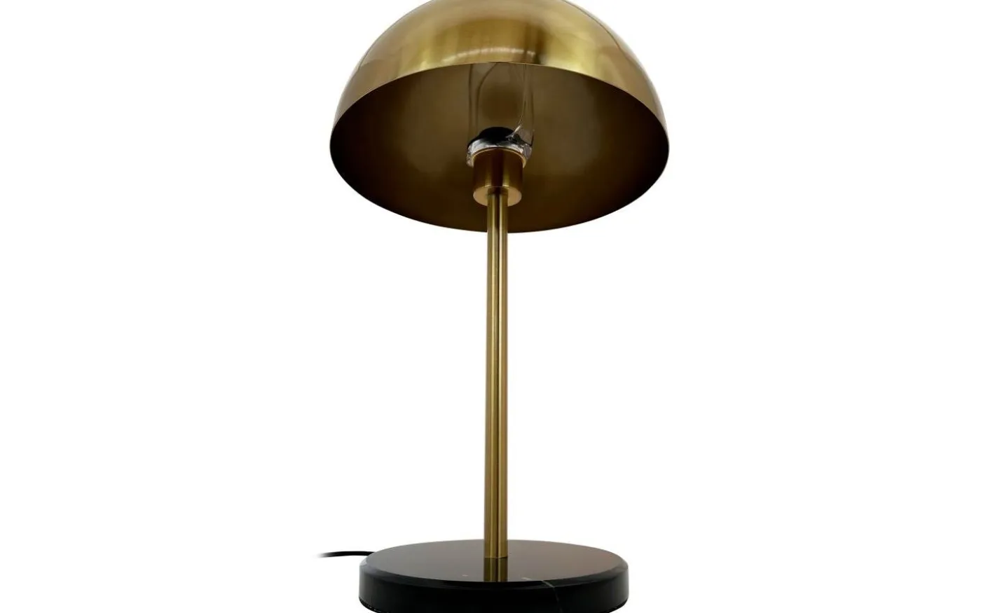 Nancy Bordslampa 51cm Mässing/Svart Marmor