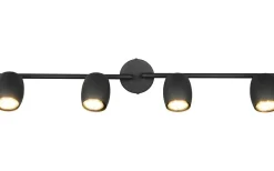 Nancy Spotlight 4-delad GU10 mattsvart