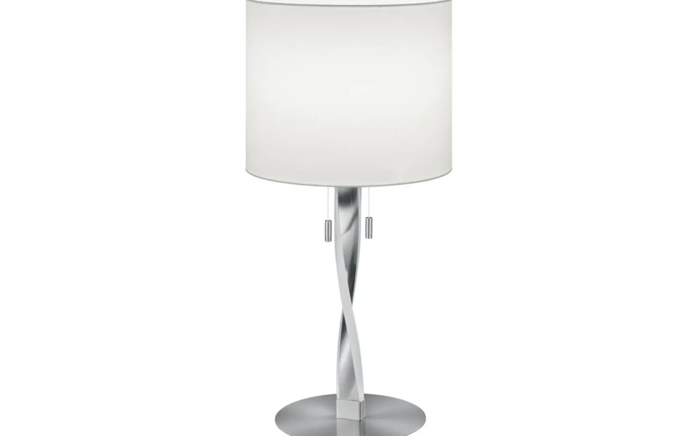 Nandor Bordslampa E27 + LED borstat stål