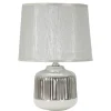 Napoli Bordslampa 29cm Vit/Silver