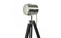 Nautic Golvlampa 117cm Svart/Krom