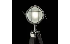 Nautic Golvlampa 117cm Svart/Krom