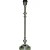 Nelly Lampfot 52cm Antik Silver