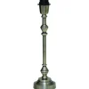 Nelly Lampfot 36cm Antik Silver
