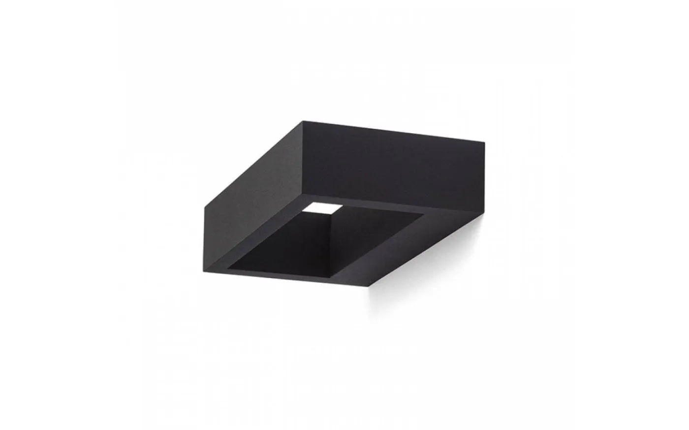 Neman Vägglampa Svart LED 10W 3000K