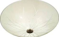 Nerina Plafond 50cm Vit/Stål