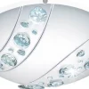 Nerini Plafond 31,5cm LED 4000K 16W Vit/Kristall