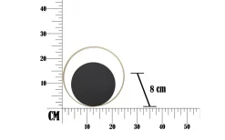Nero Vägglampa 25cm Svart