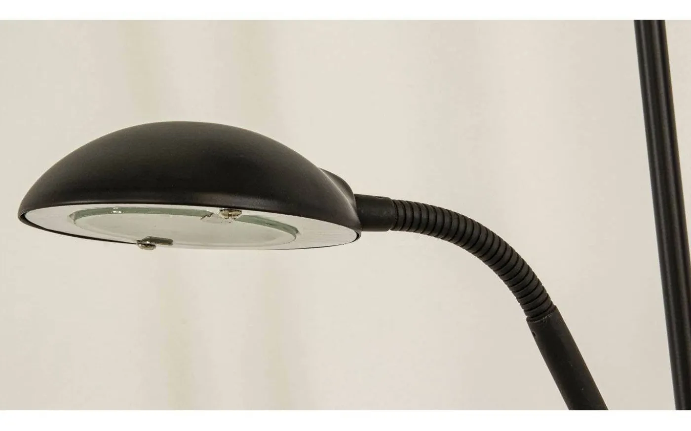 Nice Golvlampa 180cm LED 15W+5W 3000K Svart