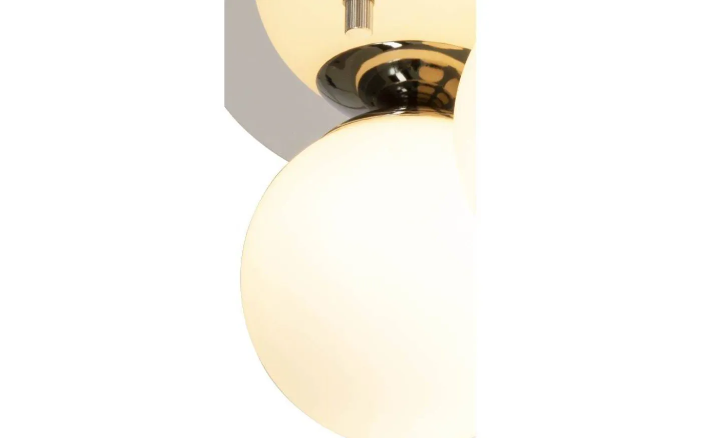 Nicosia Plafond 25cm 3L Badrum Krom/Vit IP44