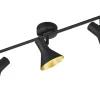 Nina Spotlight 3-delad E14 svart