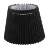 Nody Lampskärm Ø16cm Veckad Svart