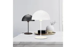 Nola Bordslampa 30cm E14 matt vit