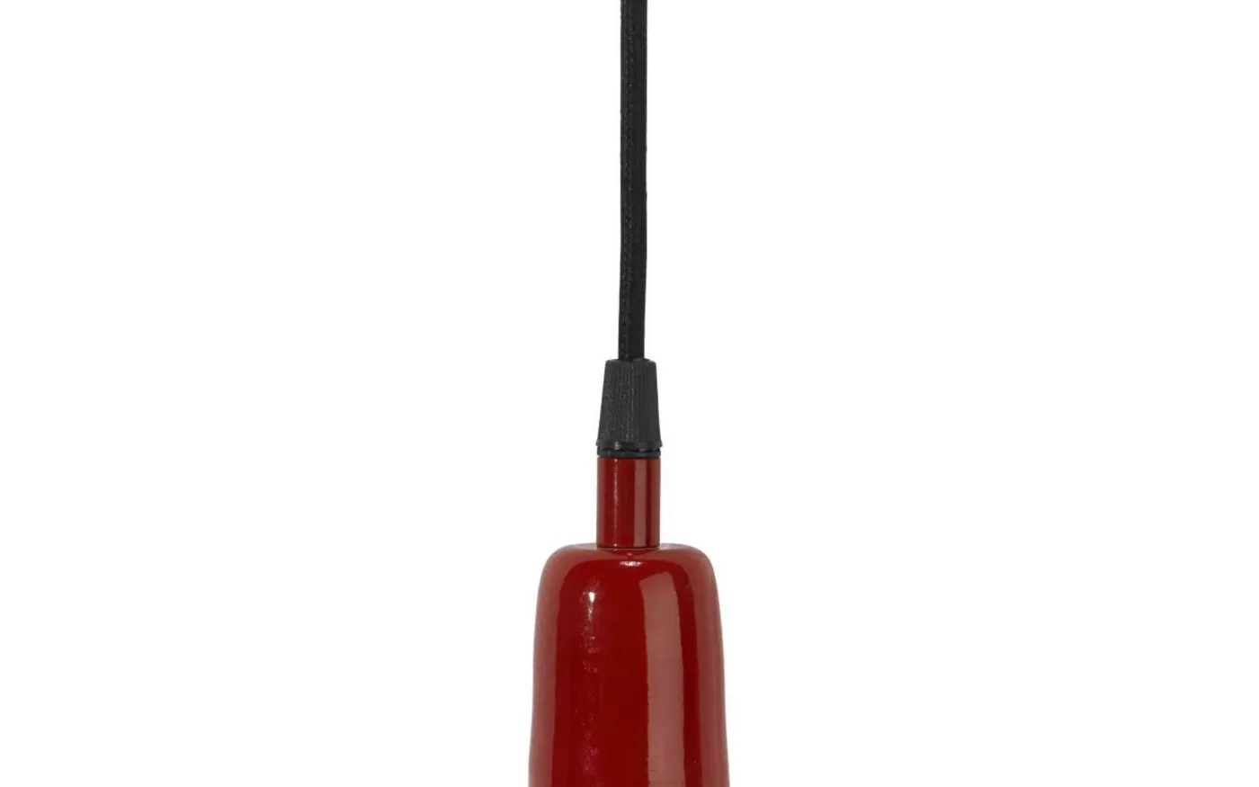 Notice Takupphäng 9cm E27 2m kabel Tak Röd