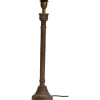 Nottingham Lampfot 62cm Åldrat trä
