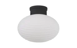 Nova Plafond 30cm Svart/Opal