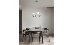 Nuria Takpendel 60cm LED i borstat stål