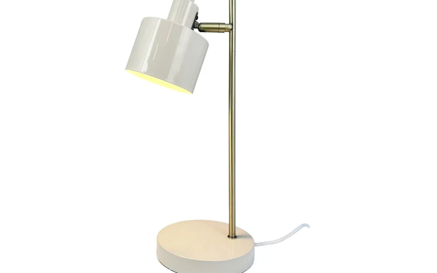 Ocean Skrivbordslampa 43cm Beige/Mässing