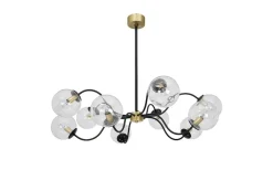 Octopus Taklampa 104cm Svart/Klar