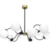 Octopus Taklampa 104cm Svart/Opal