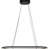 Oda Taklampa Oval 76cm LED 29W 3000K Svart